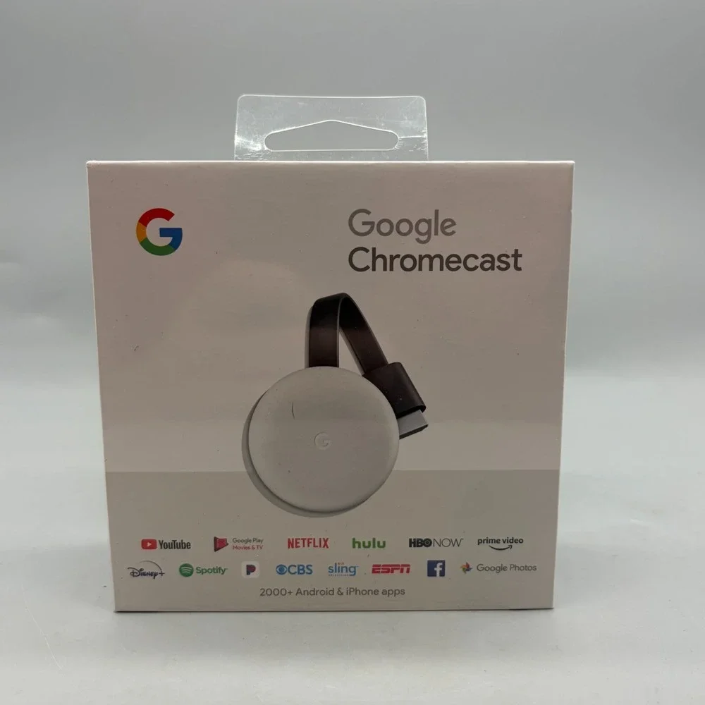 Google Chromecast (3rd Gen) Media Streamer - Sealed